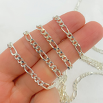 Load image into Gallery viewer, 3831CSS. Sterling Silver Figaro Chain
