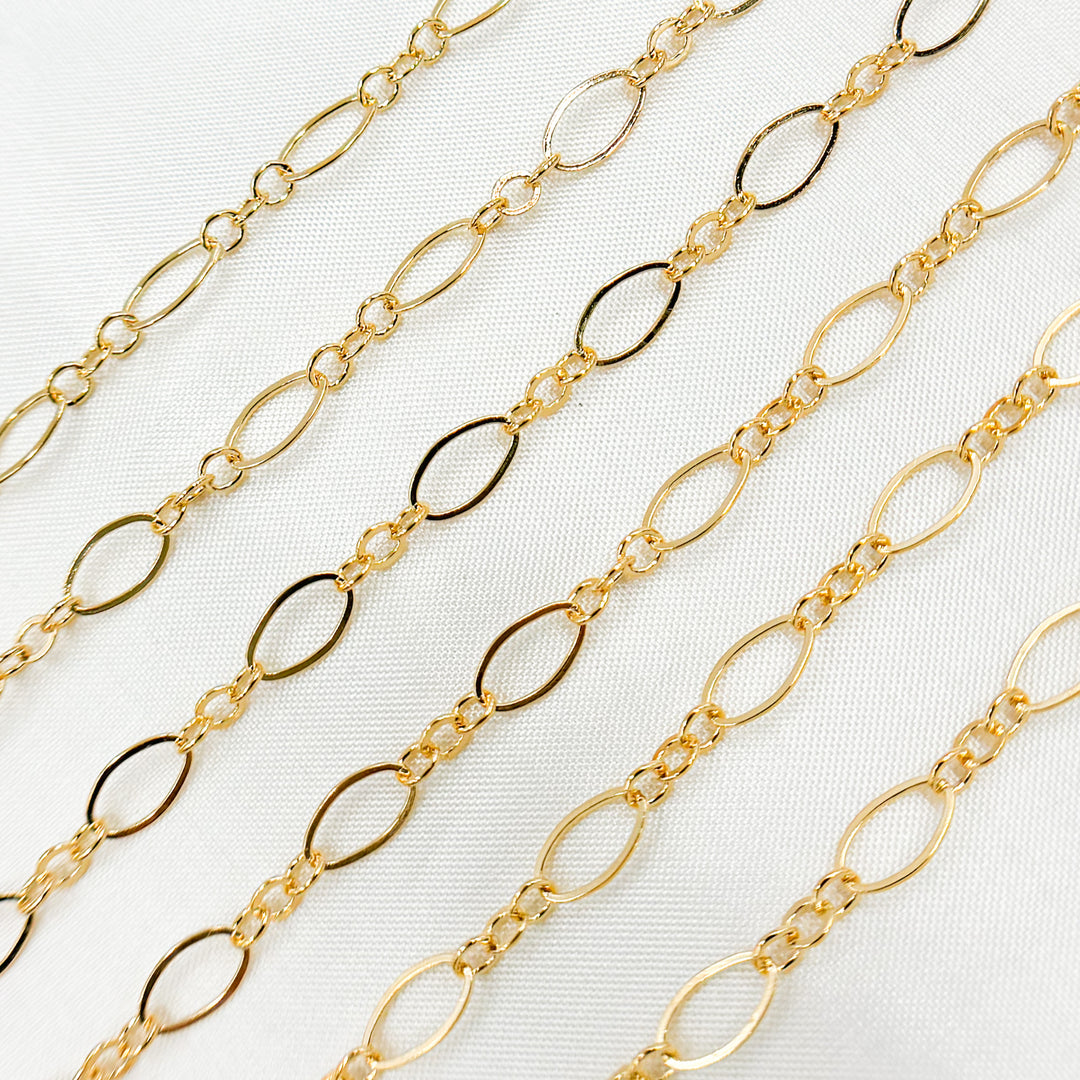 738FGF. 14K Gold Filled Long and Short Link