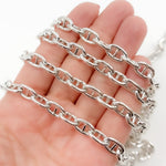 Load image into Gallery viewer, V81SS. Sterling Silver Marina Chain
