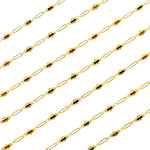 Load image into Gallery viewer, 14k Gold Filled Fancy Twisted Oval Link Chain