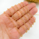 Load image into Gallery viewer, 2207LGF. 14k Gold Filled Hammered Cable Chain
