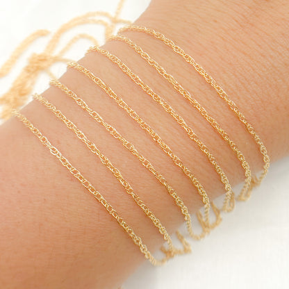14K Gold Filled Rope Chain
