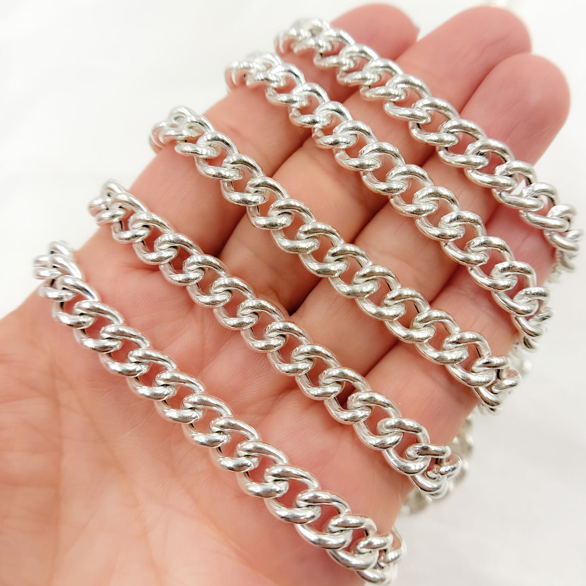 Sterling Silver Curb Link Chain
