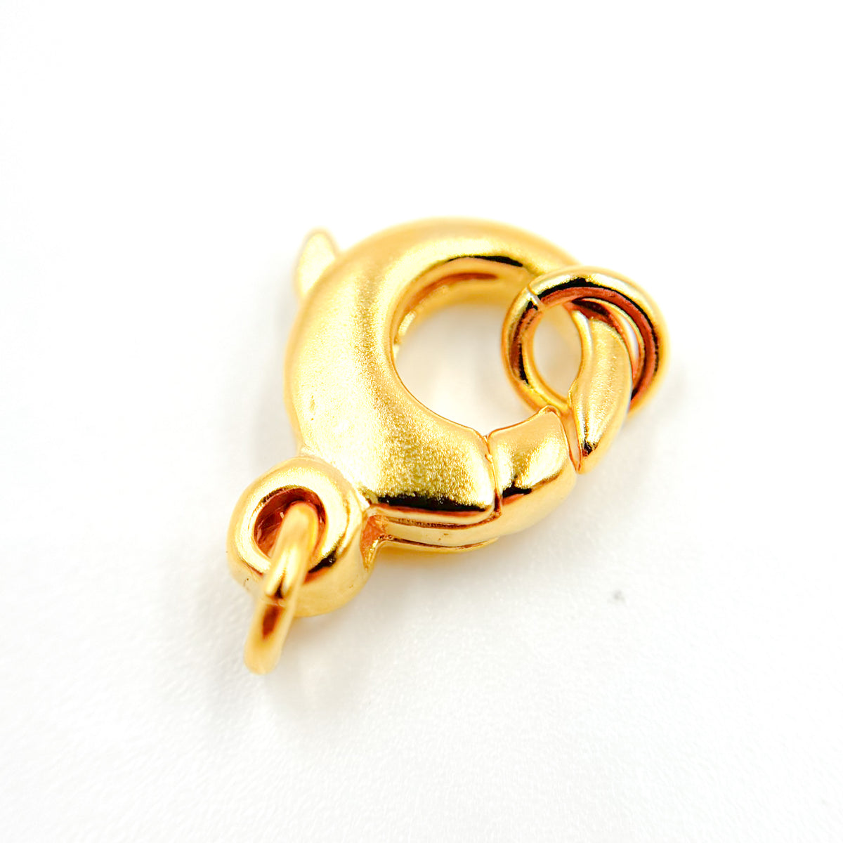14MM Gold-plated Sterling Silver Trigger Clasp