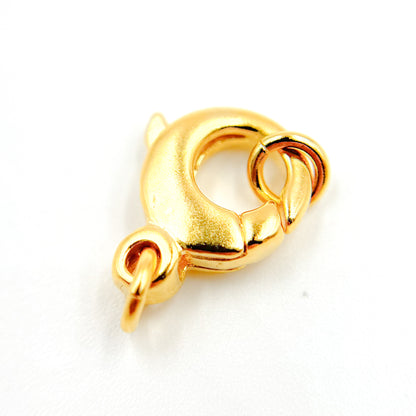 14MM Gold-plated Sterling Silver Trigger Clasp