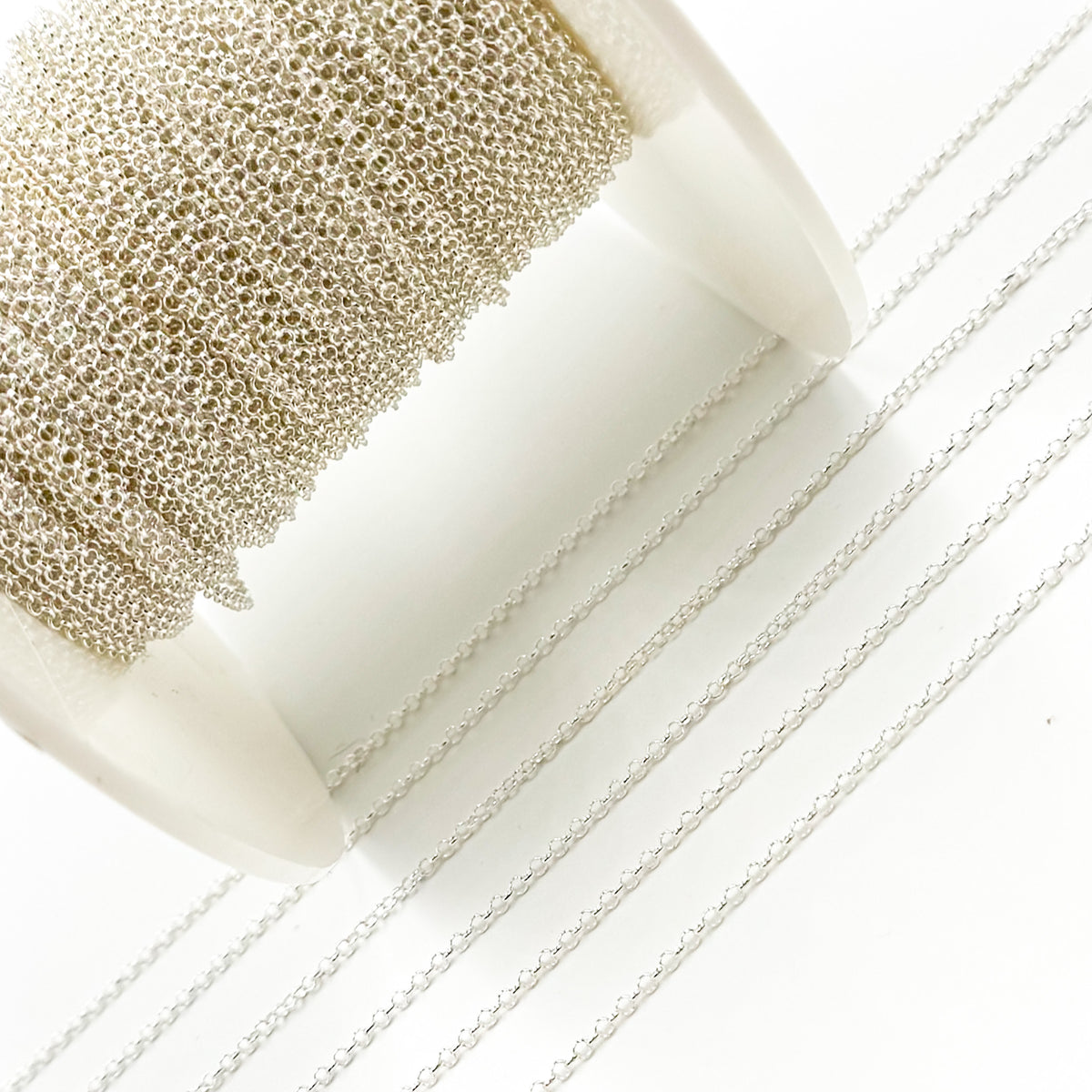 Sterling Silver Rolo Link Chain