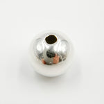 Load image into Gallery viewer, 0925SB140H36SL. 14MM Sterling Silver Seamless Beads