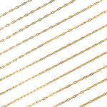 Load image into Gallery viewer, V287GF. 14K Gold Filled Flat Paperclip Link Chain