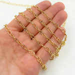 Load image into Gallery viewer, Z2GP. Gold Plated 925 Sterling Silver Smooth Marina Link Chain