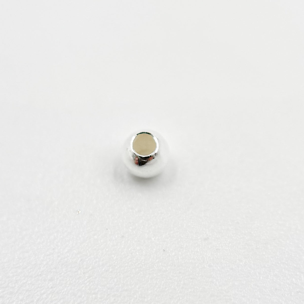 2MM Sterling Silver Seamless Beads
