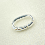 Load image into Gallery viewer, 925 Sterling Silver Oval Clasp. Size 14x8mm. 694
