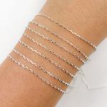 Load image into Gallery viewer, V93SS. Sterling Silver Cable Chain
