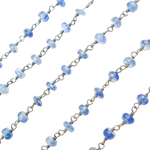 Load image into Gallery viewer, KYA1. Kyanite Oxidized Wire Chain