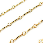 Load image into Gallery viewer, 14K Solid Yellow Gold Bar Chains