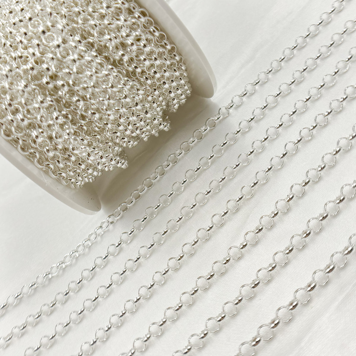 Sterling Silver Rolo Link Chain