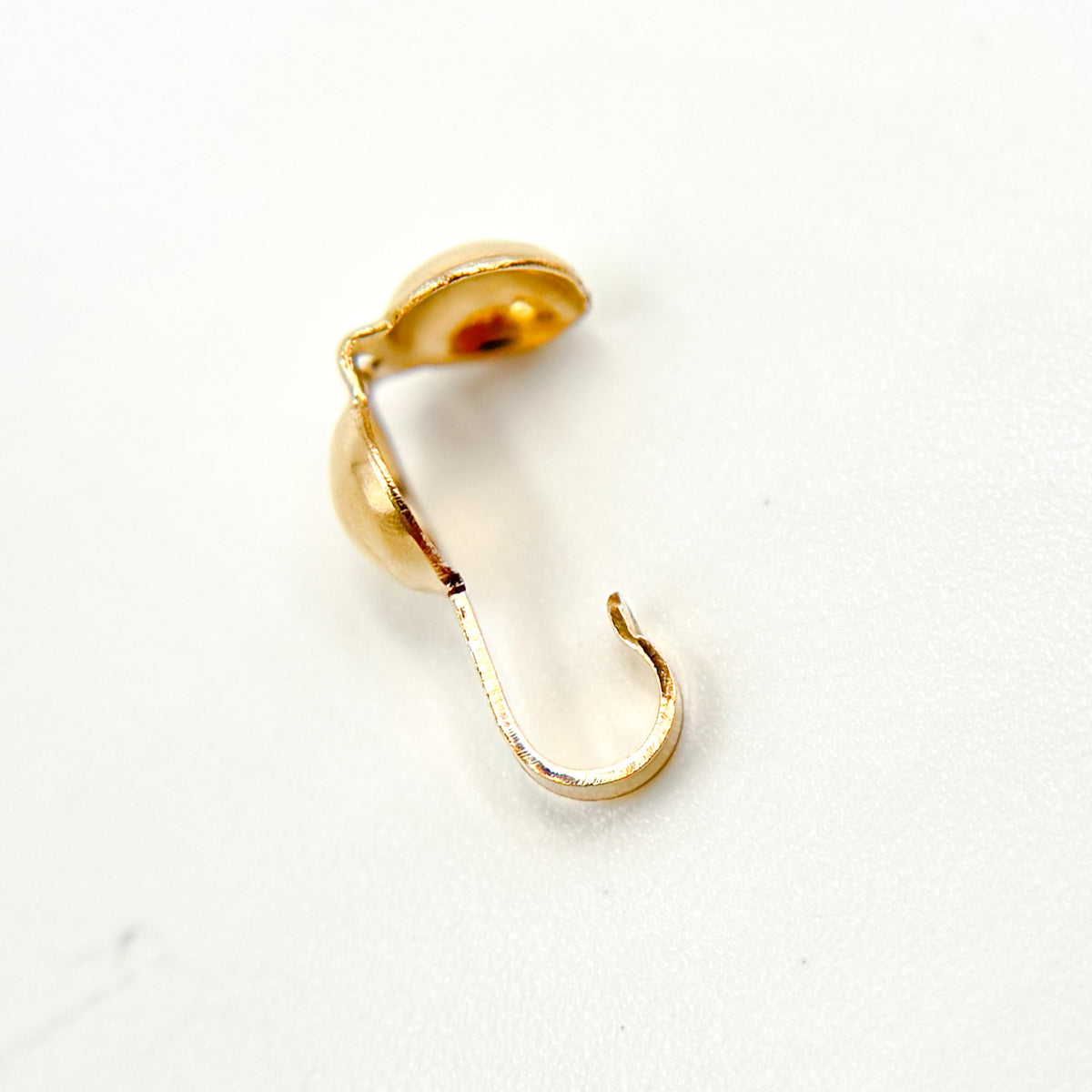 Gold Filled Clamshell Bead Tip
