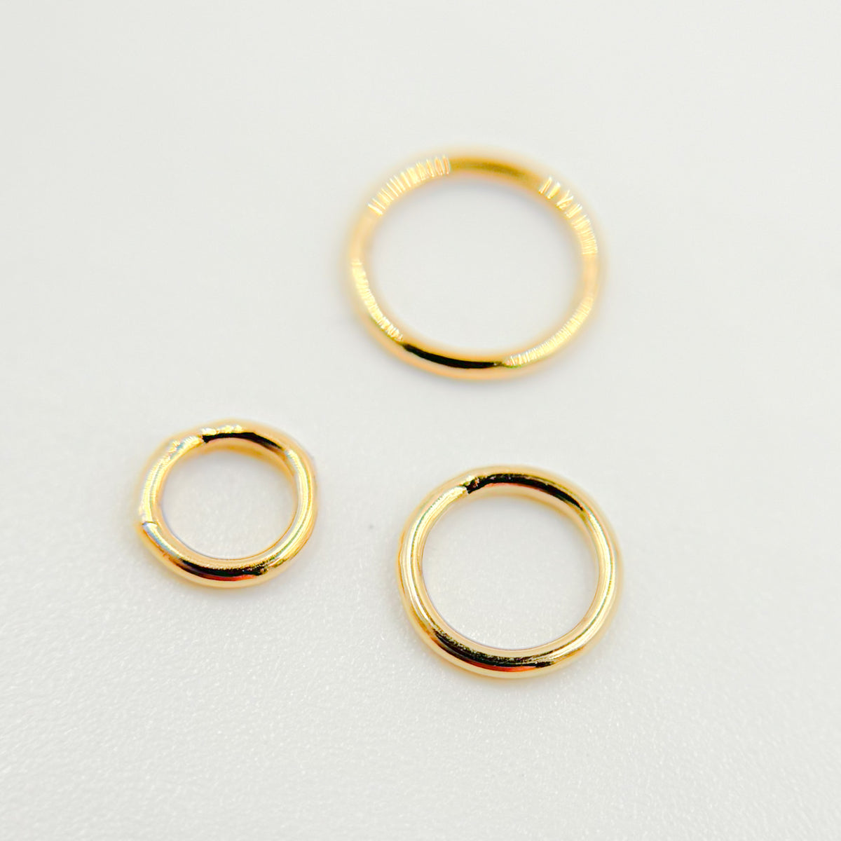 22 Gauge Close Gold Filled Jump Ring