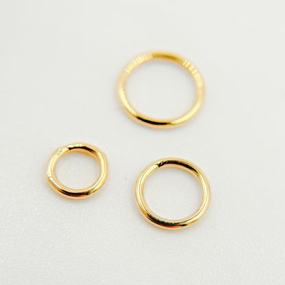 22 Gauge Close Gold Filled Jump Ring