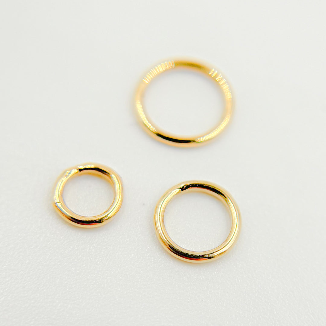 22 Gauge Close Gold Filled Jump Ring