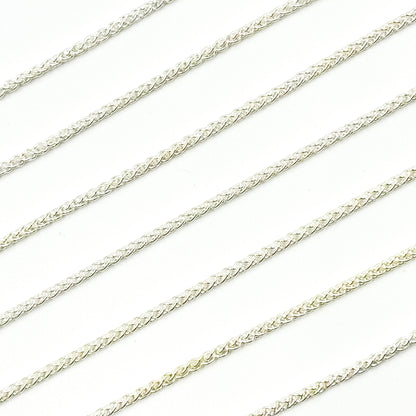 Silver Wheat Chain