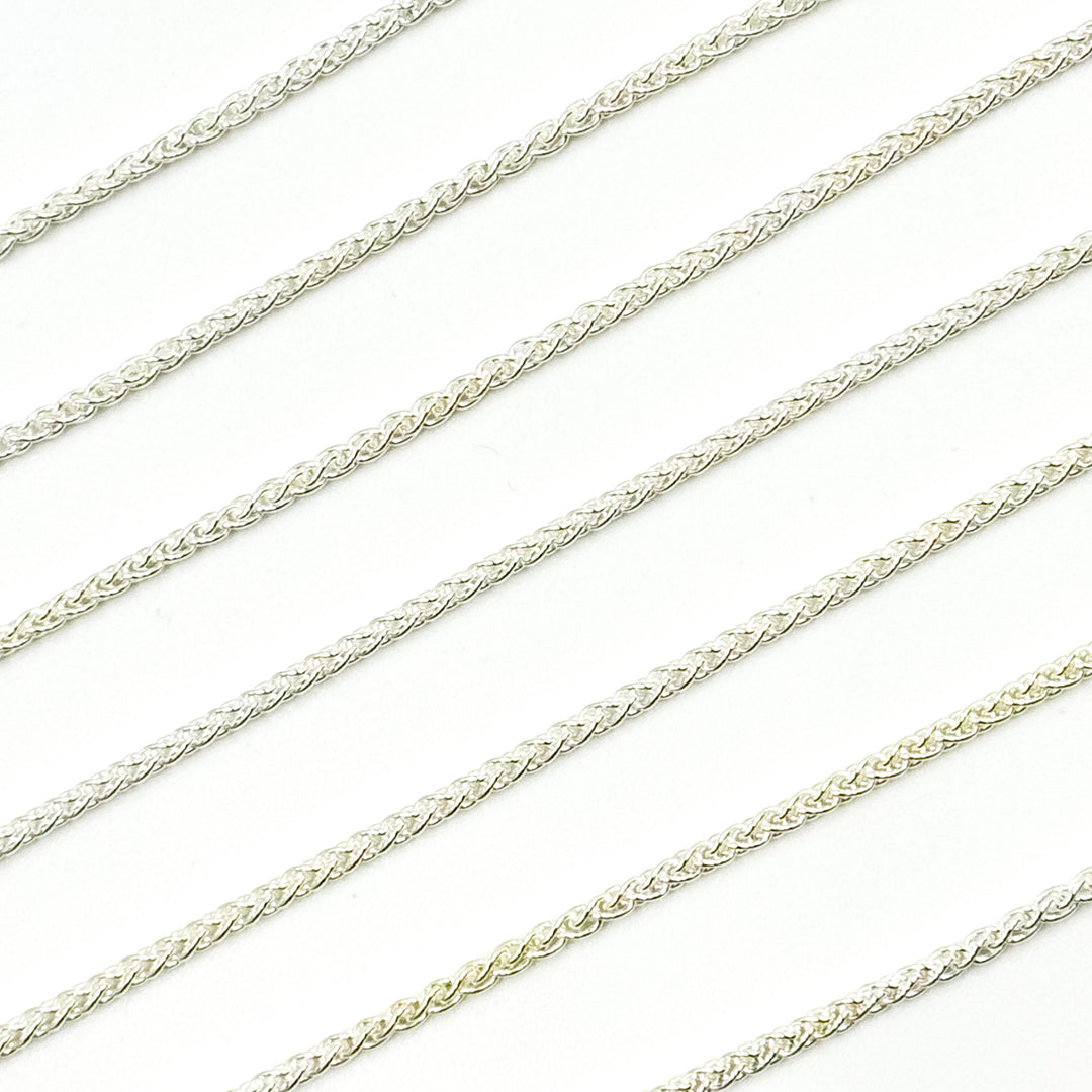 Silver Wheat Chain