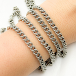 Load image into Gallery viewer, Sterling Silver Oxidized Curb Chain
