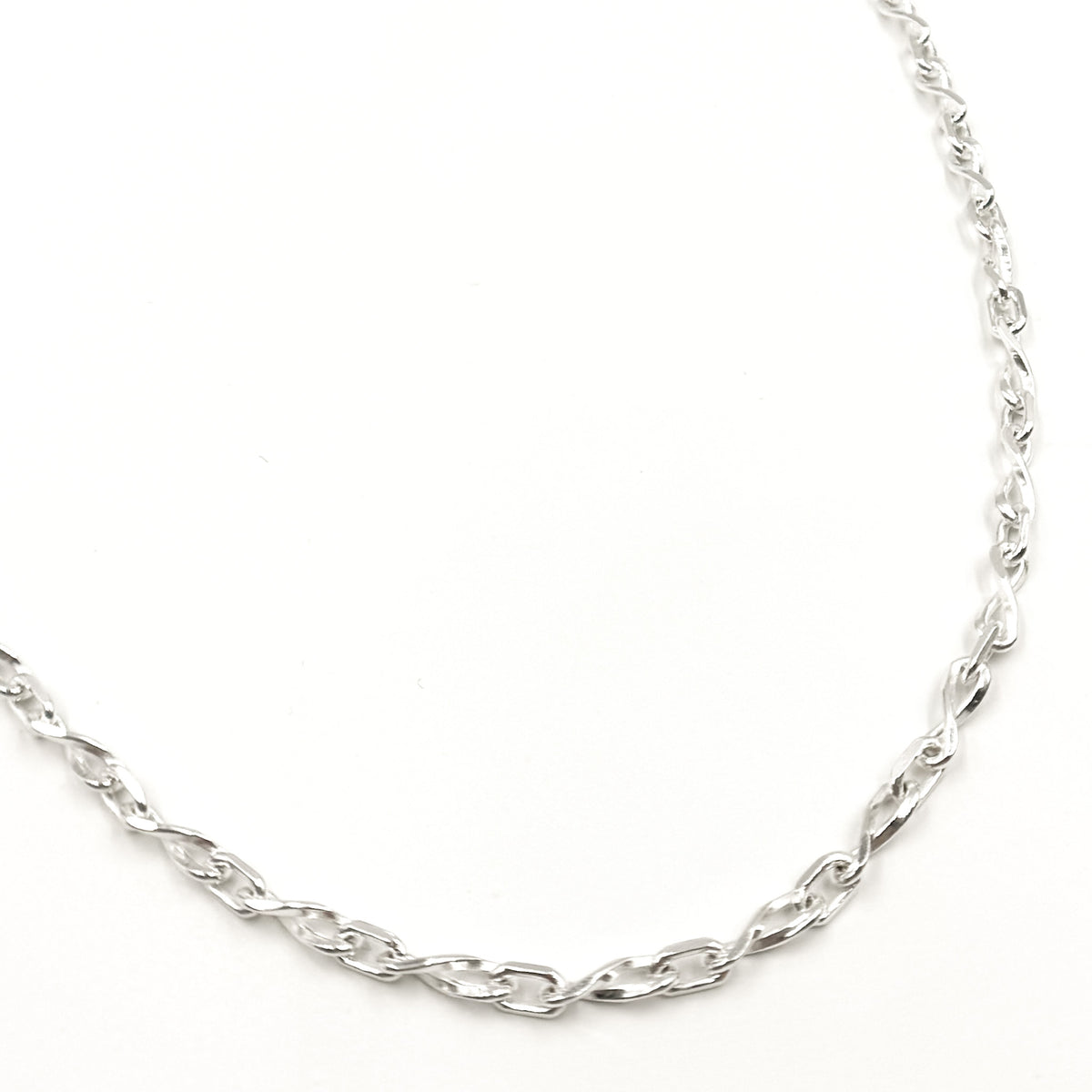 Sterling Silver Infinity Necklace