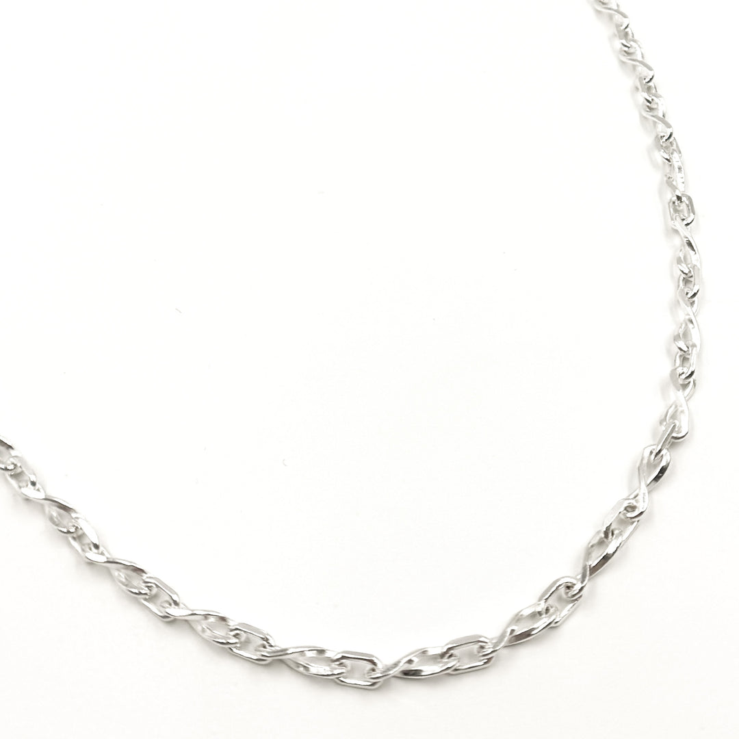 Sterling Silver Infinity Necklace