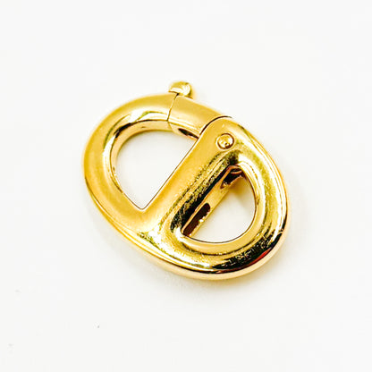 17MM Gold-plated Sterling Silver Marina Clasp