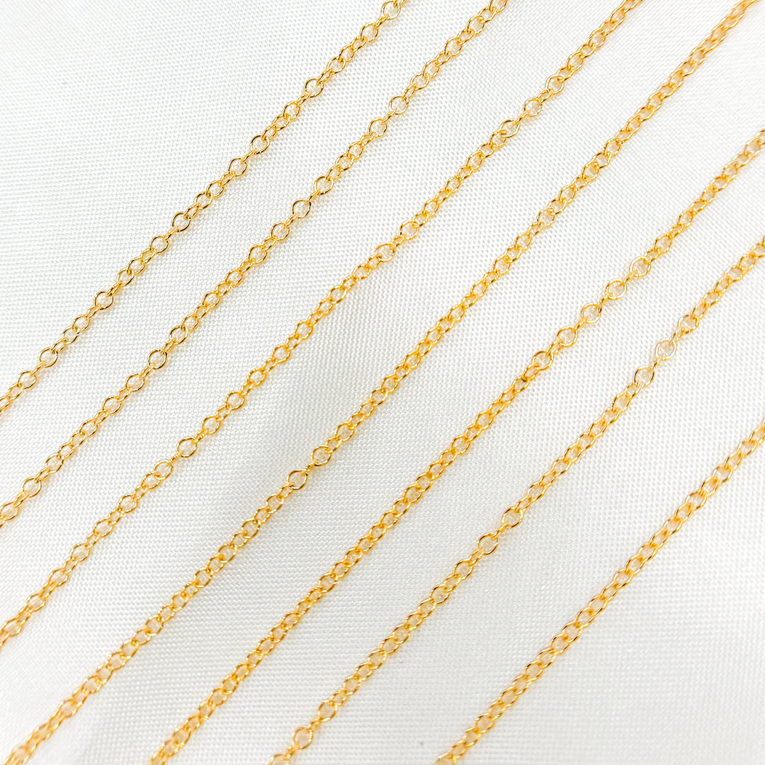 1322GF. 14K Gold Filled Cable Chain