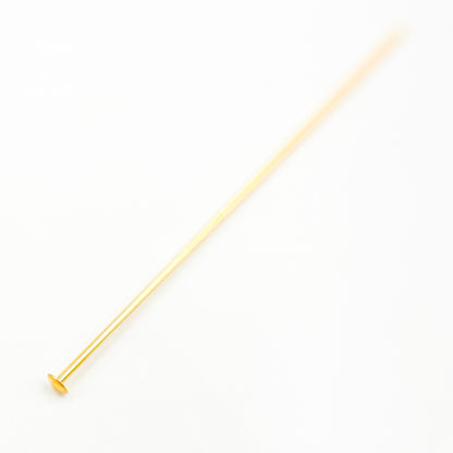 Gauge Gold-filled Flat 1.5 Inch Headpin
