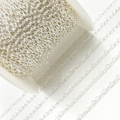 Sterling Silver Smooth Cable Chain