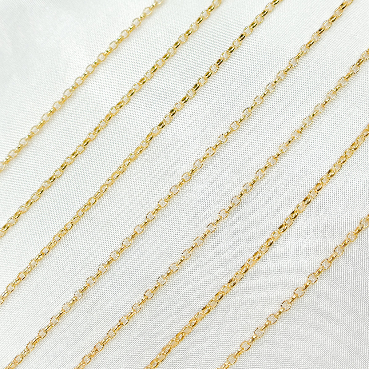 14K Gold Filled Oval Link Chain