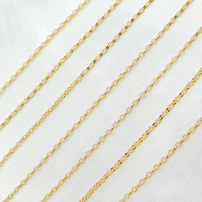 14K Gold Filled Oval Link Chain