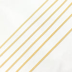 Load image into Gallery viewer, 050GMLGbyFt. 14K Solid Gold Smooth Curb Chain
