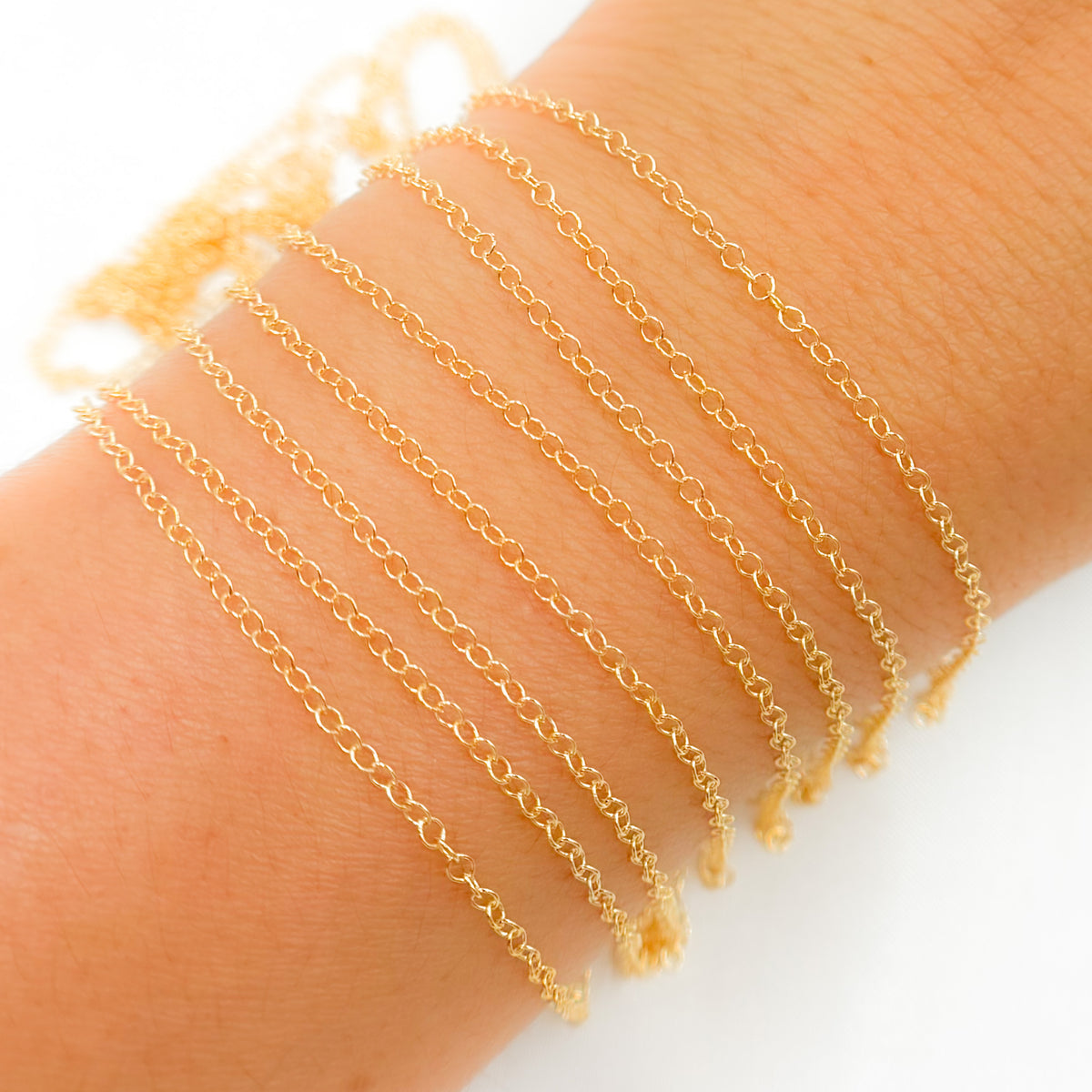 14K Gold Filled Cable Chain