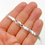 Load image into Gallery viewer, Sterling Silver Herringbone Necklace