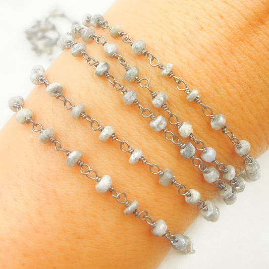 Silverite Oxidized Wire Chain.