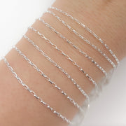 Sterling Silver Smooth Box Chain