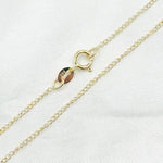 Load image into Gallery viewer, 022GLLG. 14K Solid Gold Cable Necklace
