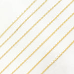 Load image into Gallery viewer, 035R08LGbyFt. 14K Solid Gold Cable Chain
