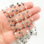 Load image into Gallery viewer, Buy Now  Dendrite Opal 925 Sterling Silver Wire Chain
