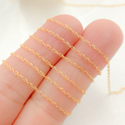 14K Gold Filled Rope Chain