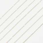 Load image into Gallery viewer, 69S7SS. Sterling Silver Marina Link and Curb Link Chain
