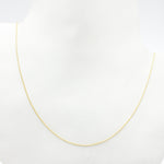 Load image into Gallery viewer, 020R01LGJ08018K. 18K Solid Gold Cable 16 Inch Chain with Extender
