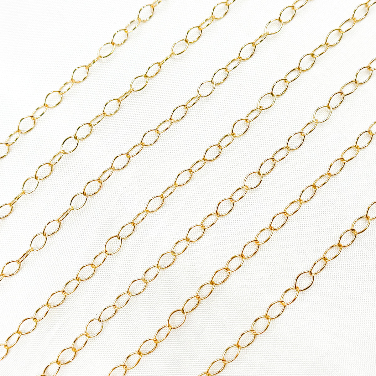 Gold Filled Oval Link Chain