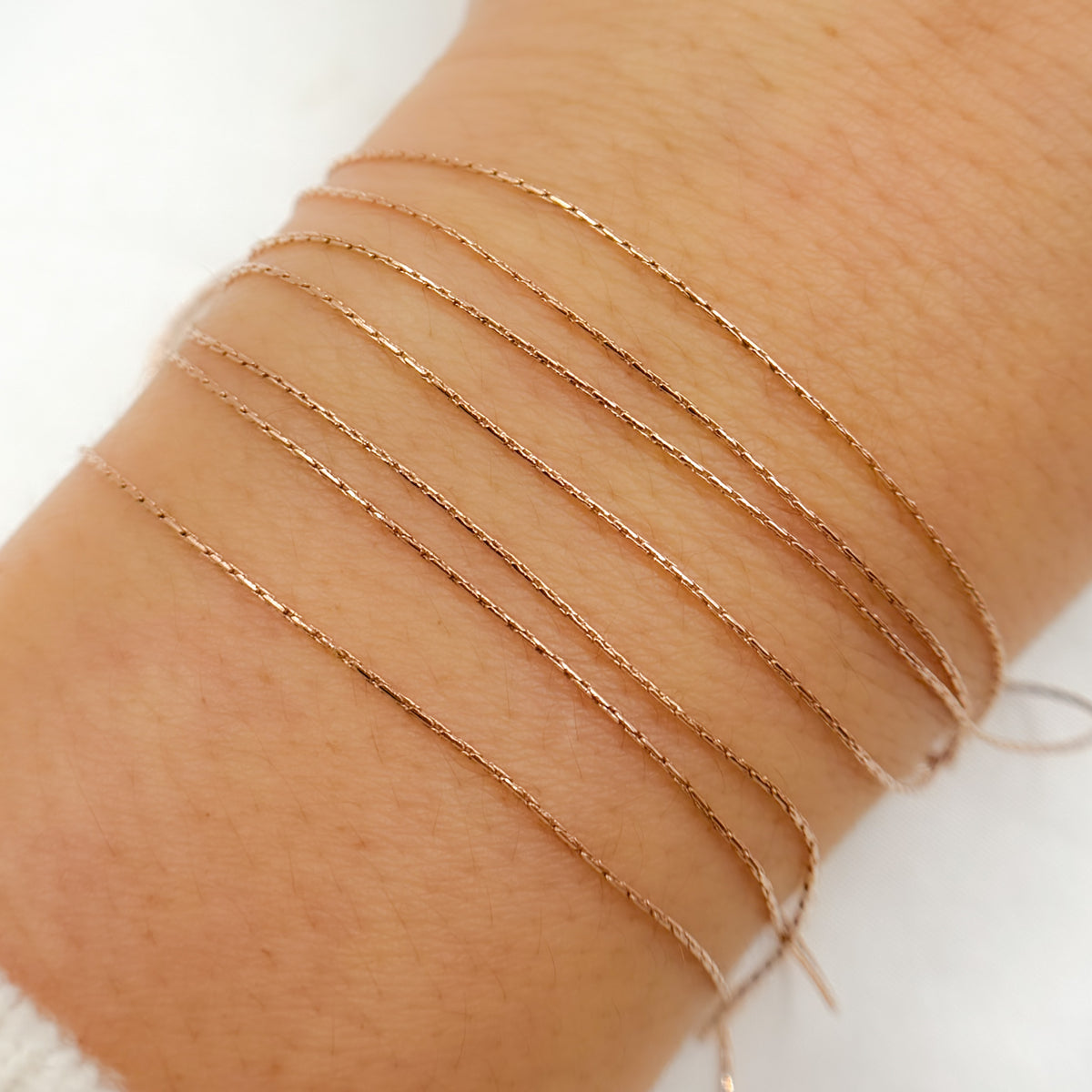 Rose Gold Filled Beading Chain