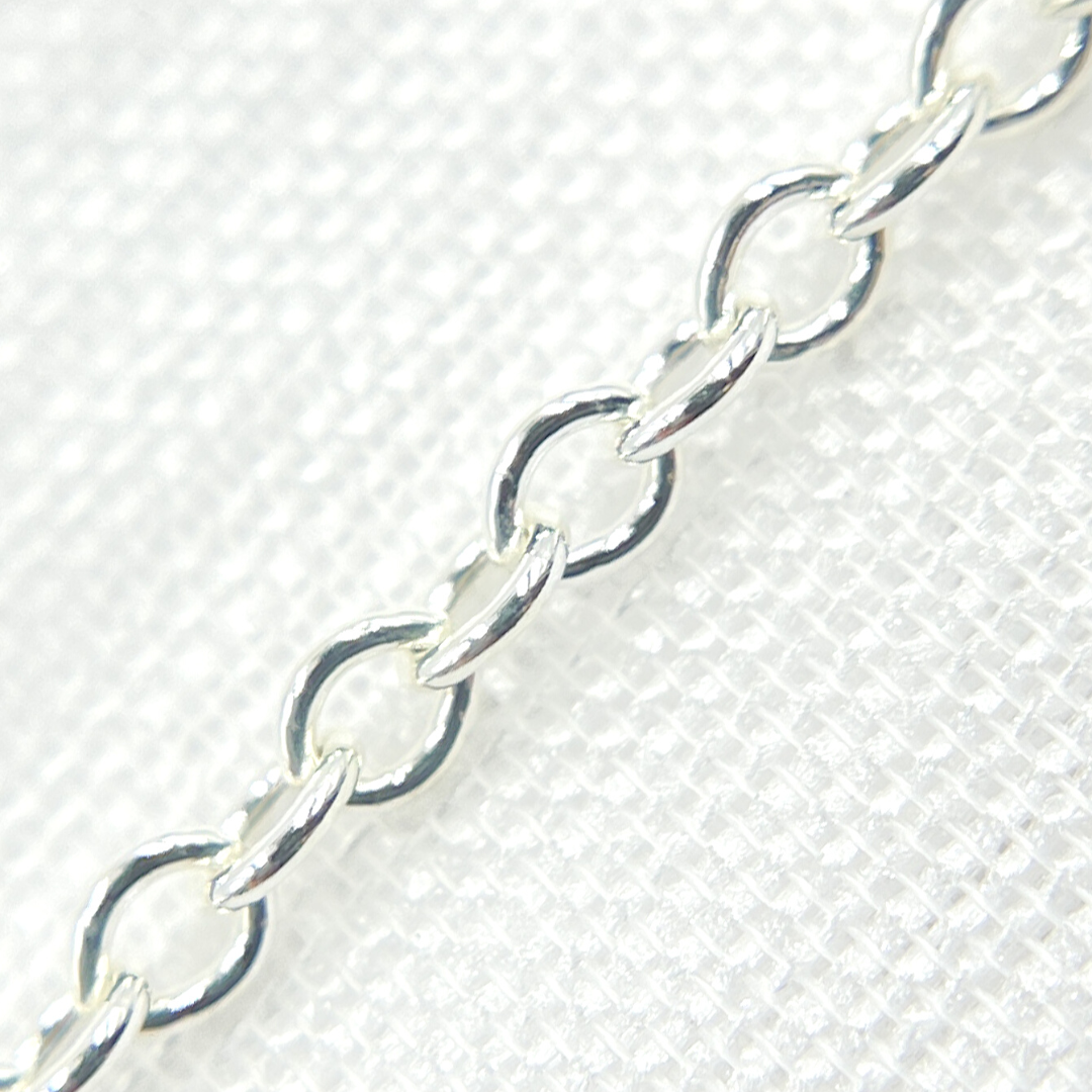 2214SS. 925 Sterling Silver Cable Chain