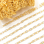 Load image into Gallery viewer, Buy Now Gold Filled Elongated Cable Twisted and Plain Link Chains