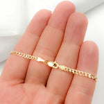 Load image into Gallery viewer, 060R13FG1T2A9L001Bracelet. 14K Solid Gold Cuban Curb Bracelet
